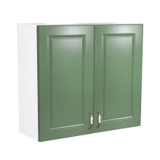Corp superior 80 cu 2 usi Zebra MDF verde
